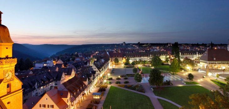 freudenstadt bei nacht
