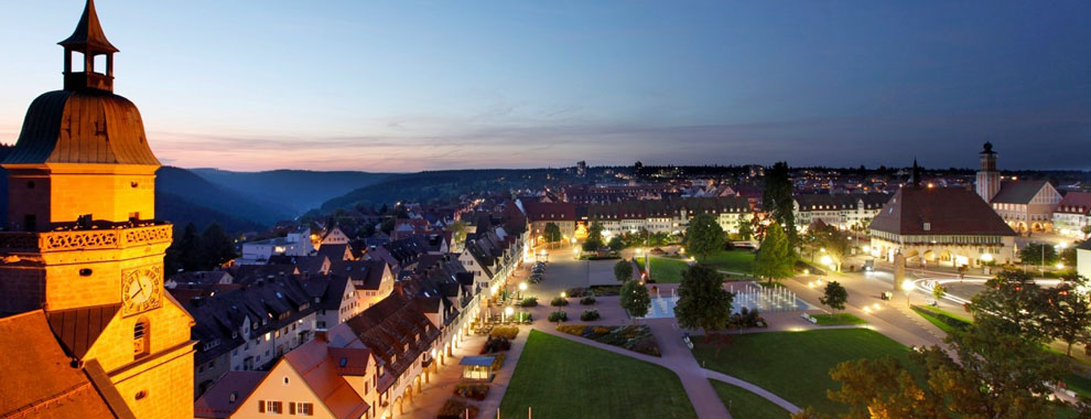 freudenstadt bei nacht